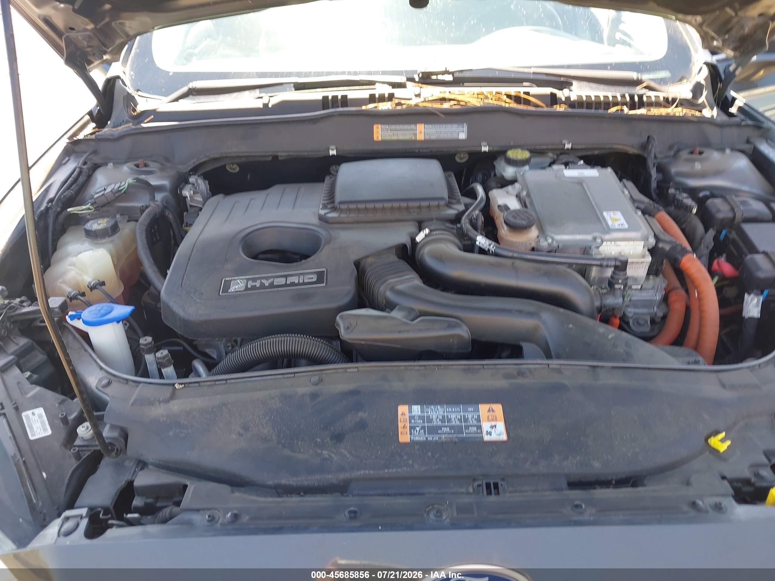 2015 Ford Fusion Hybrid Se Серый vin: 3FA6P0LU4FR253356