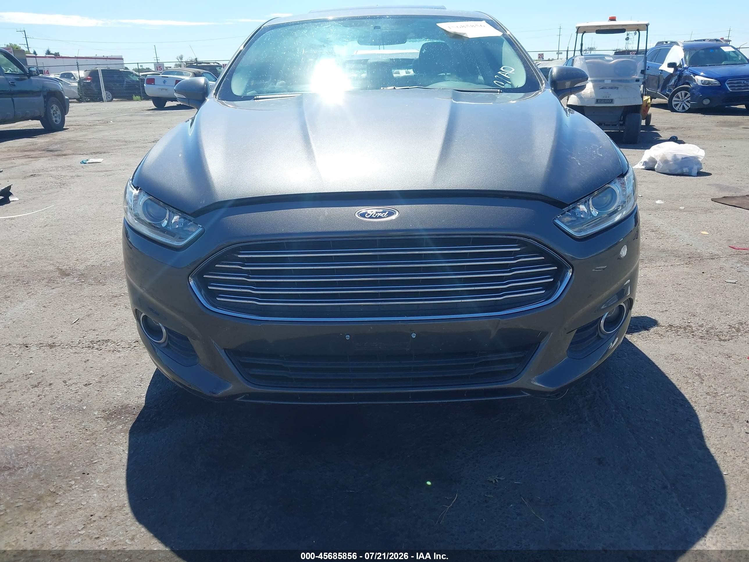 2015 Ford Fusion Hybrid Se Серый vin: 3FA6P0LU4FR253356