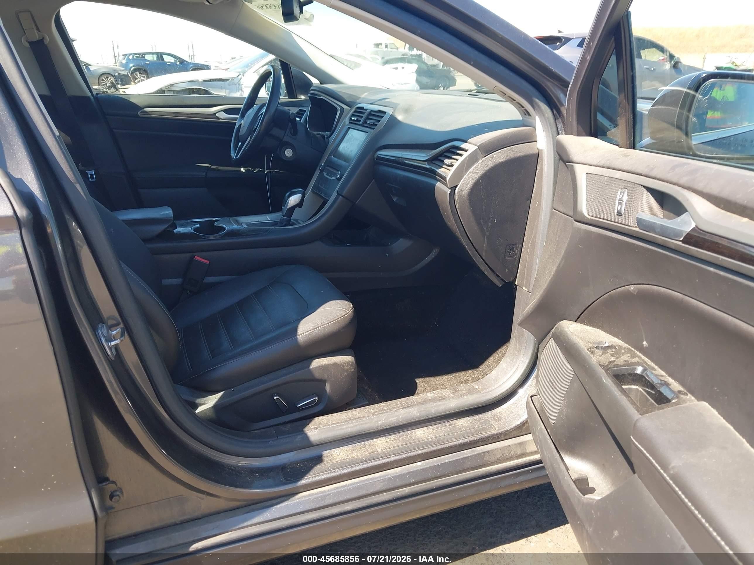 2015 Ford Fusion Hybrid Se Серый vin: 3FA6P0LU4FR253356