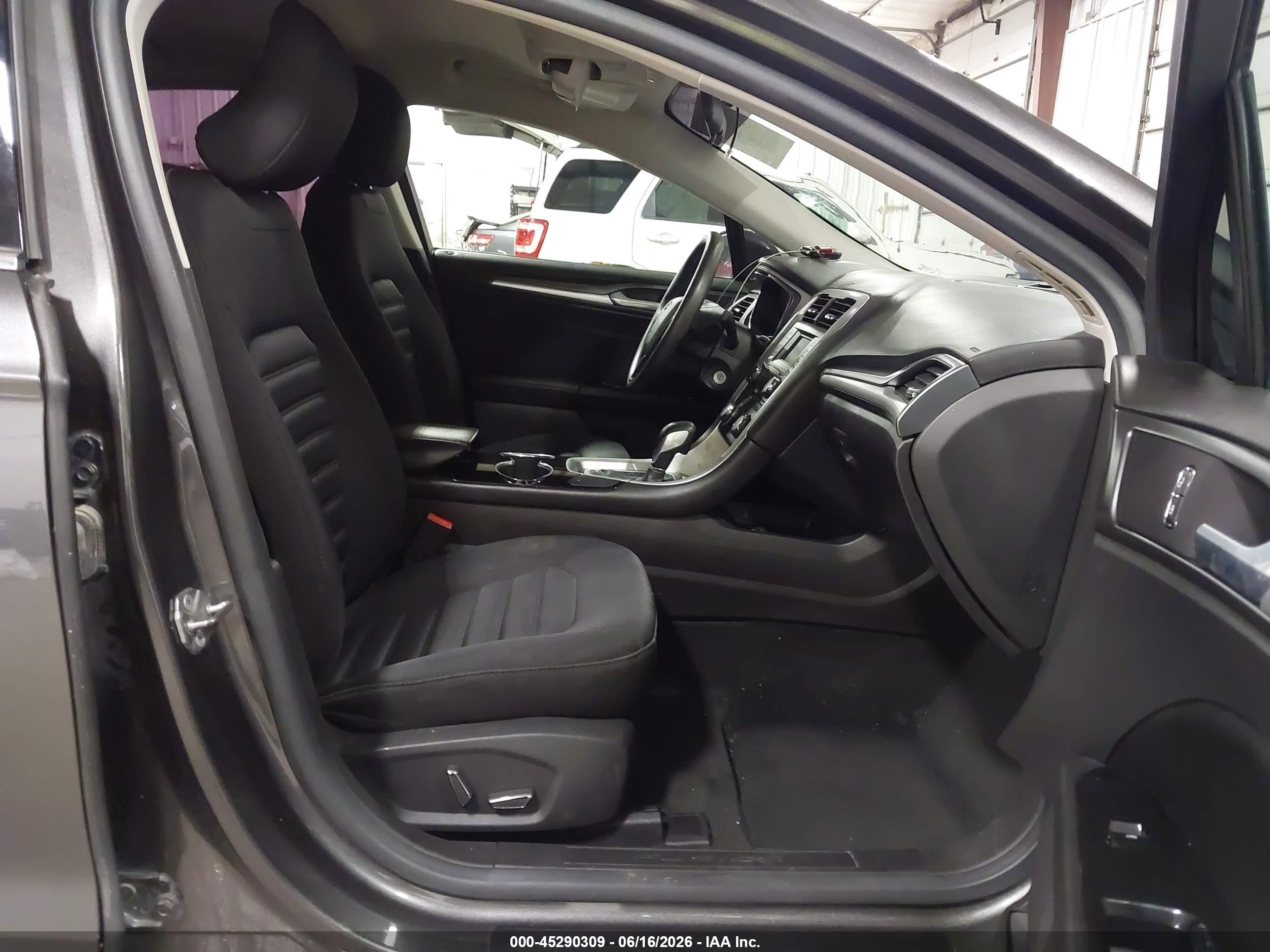 2015 Ford Fusion Hybrid Se Gray vin: 3FA6P0LU4FR290102
