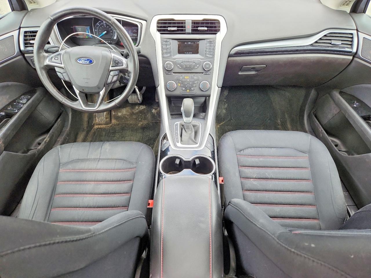 2016 Ford Fusion Se Hybrid Синий vin: 3FA6P0LU4GR172956