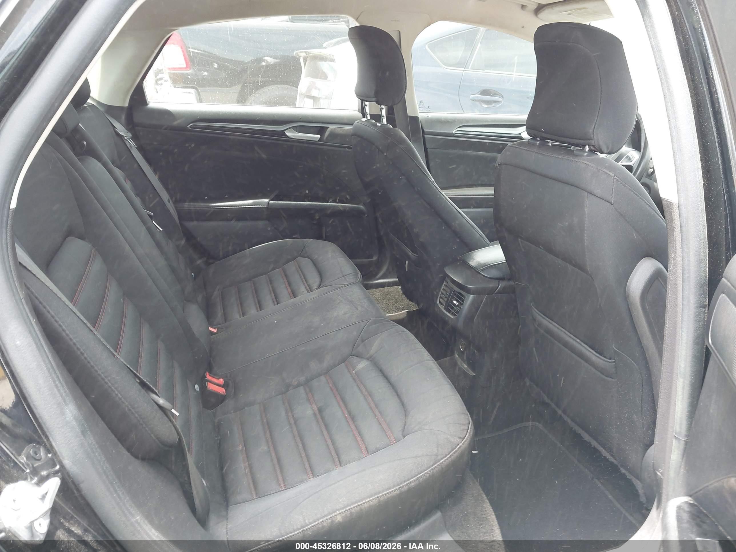 2016 Ford Fusion Hybrid Se Черный vin: 3FA6P0LU4GR176781