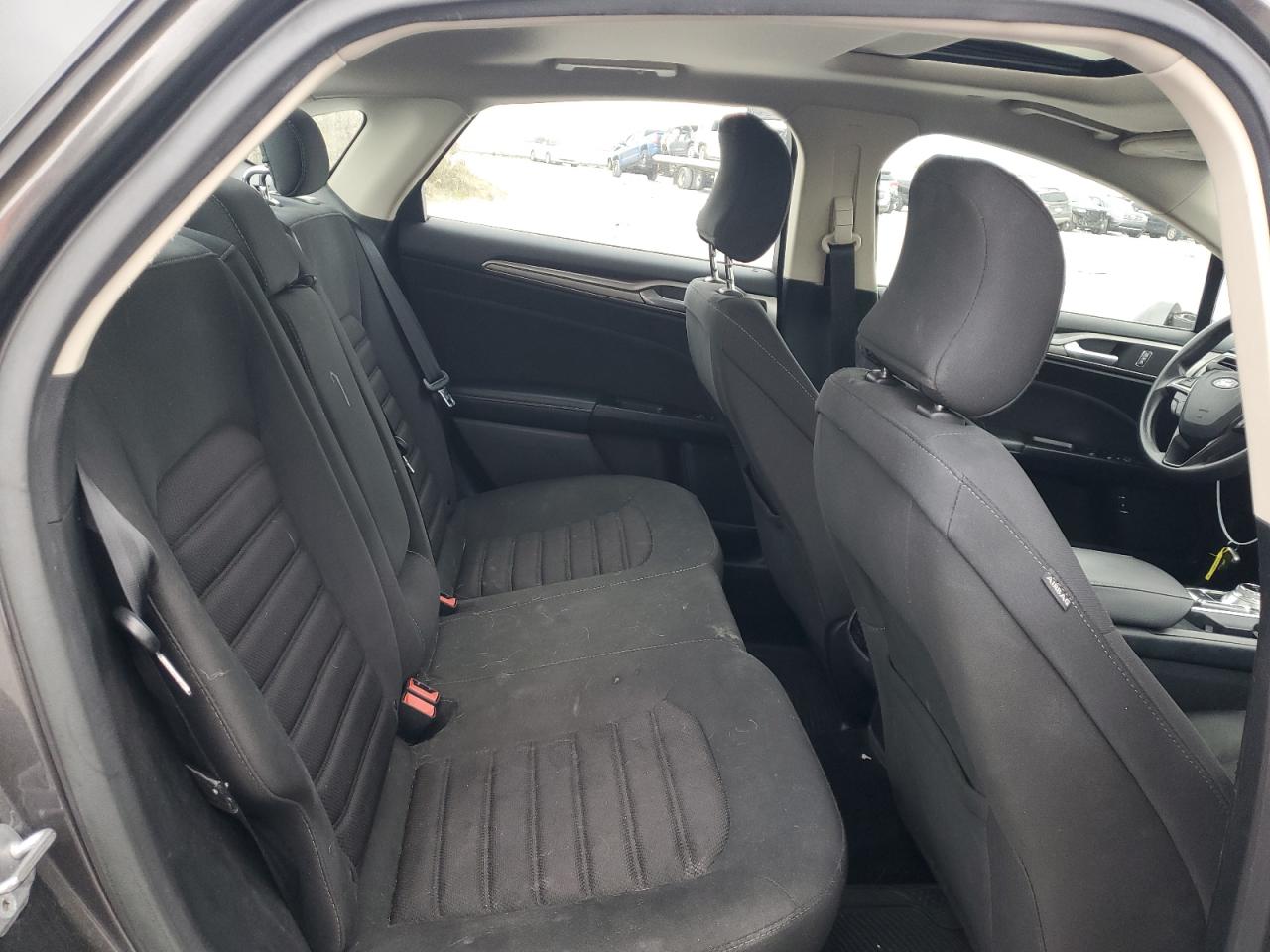 2017 Ford Fusion Se Hybrid Black vin: 3FA6P0LU4HR222918