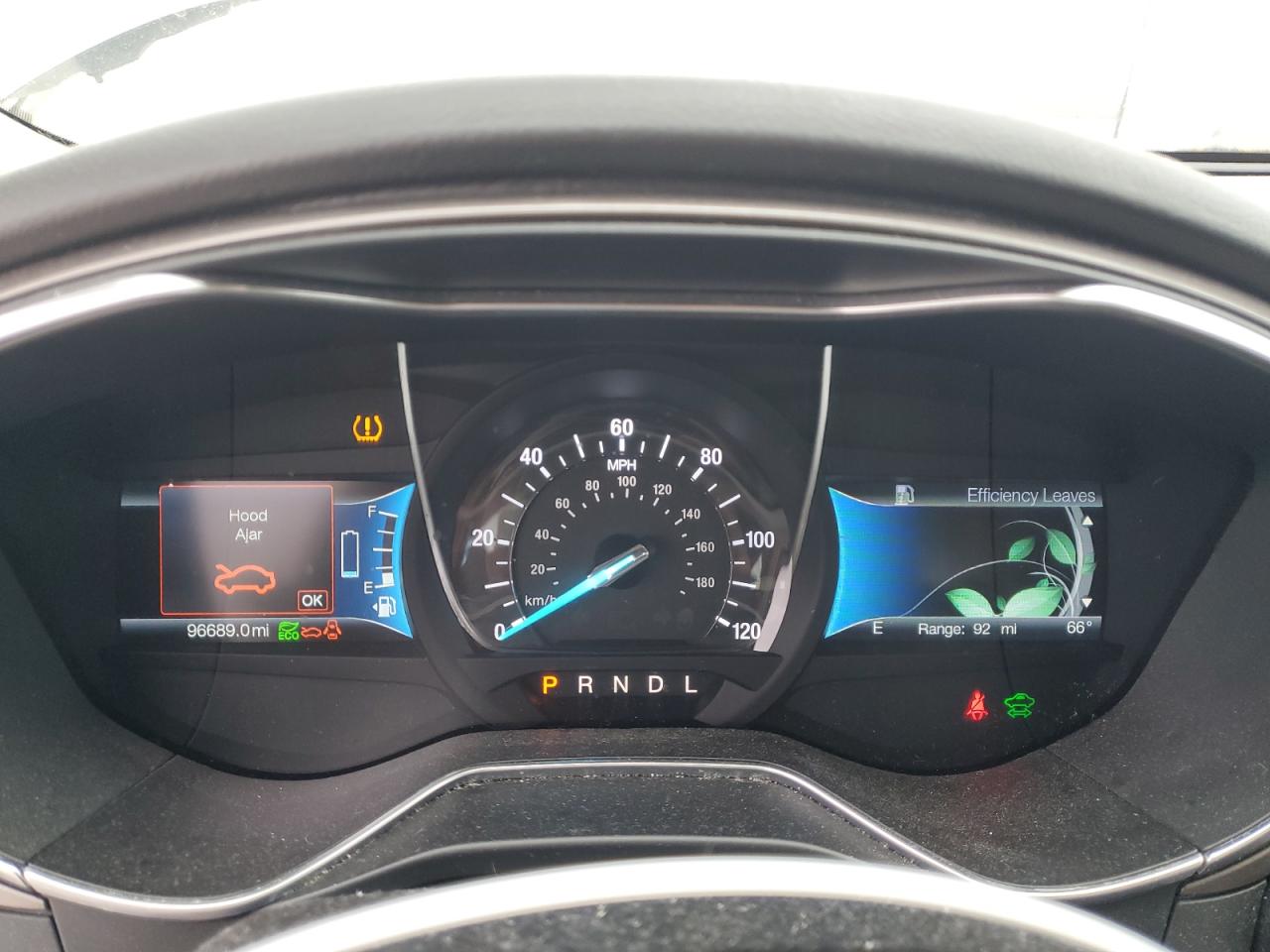 2017 Ford Fusion Se Hybrid Black vin: 3FA6P0LU4HR222918