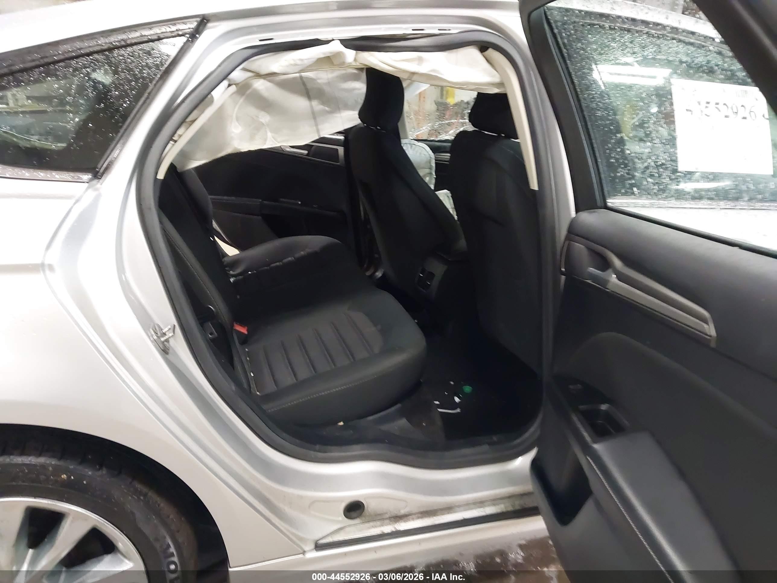 2017 Ford Fusion Hybrid Se Silver vin: 3FA6P0LU4HR380823