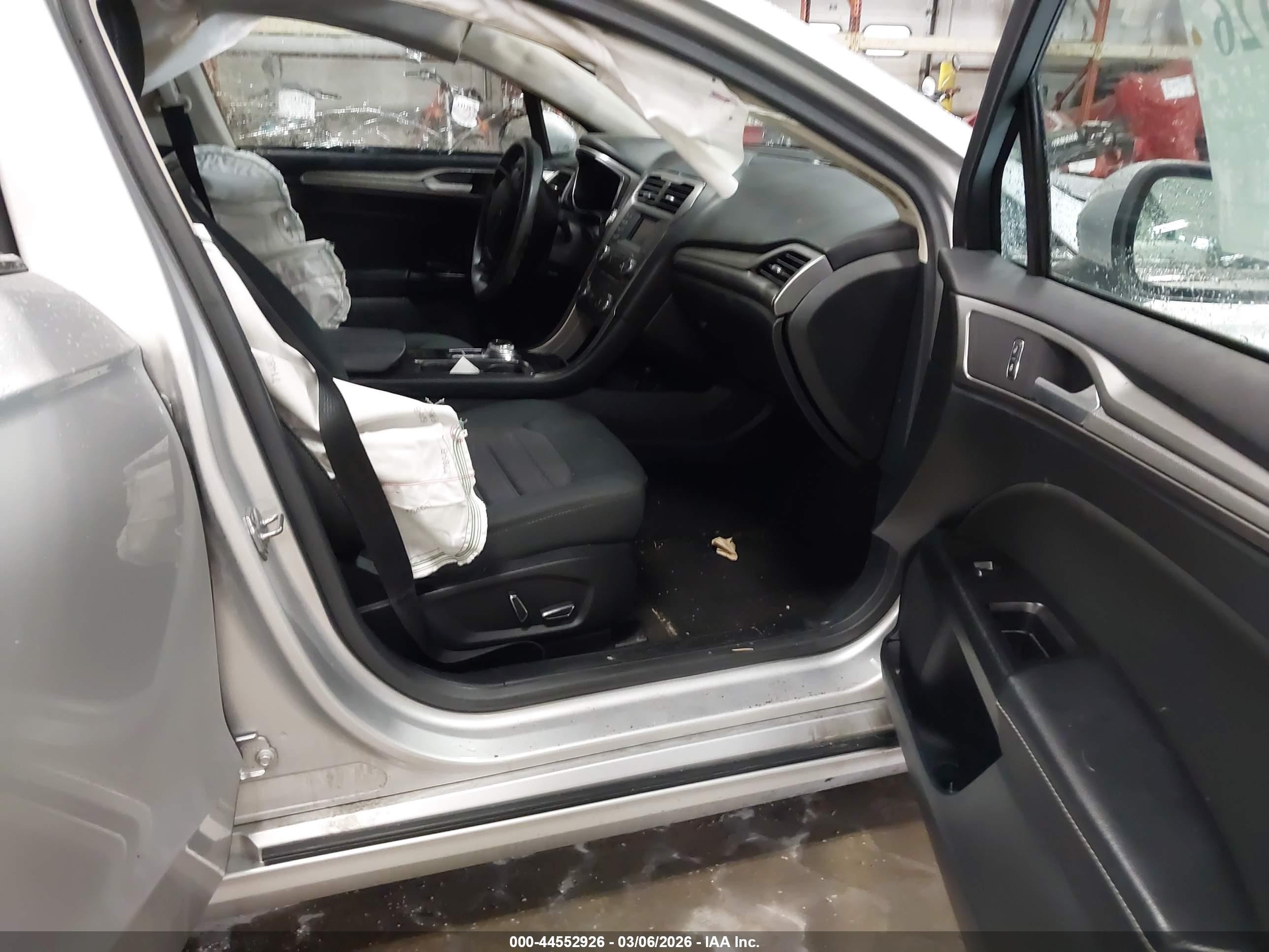 2017 Ford Fusion Hybrid Se Silver vin: 3FA6P0LU4HR380823