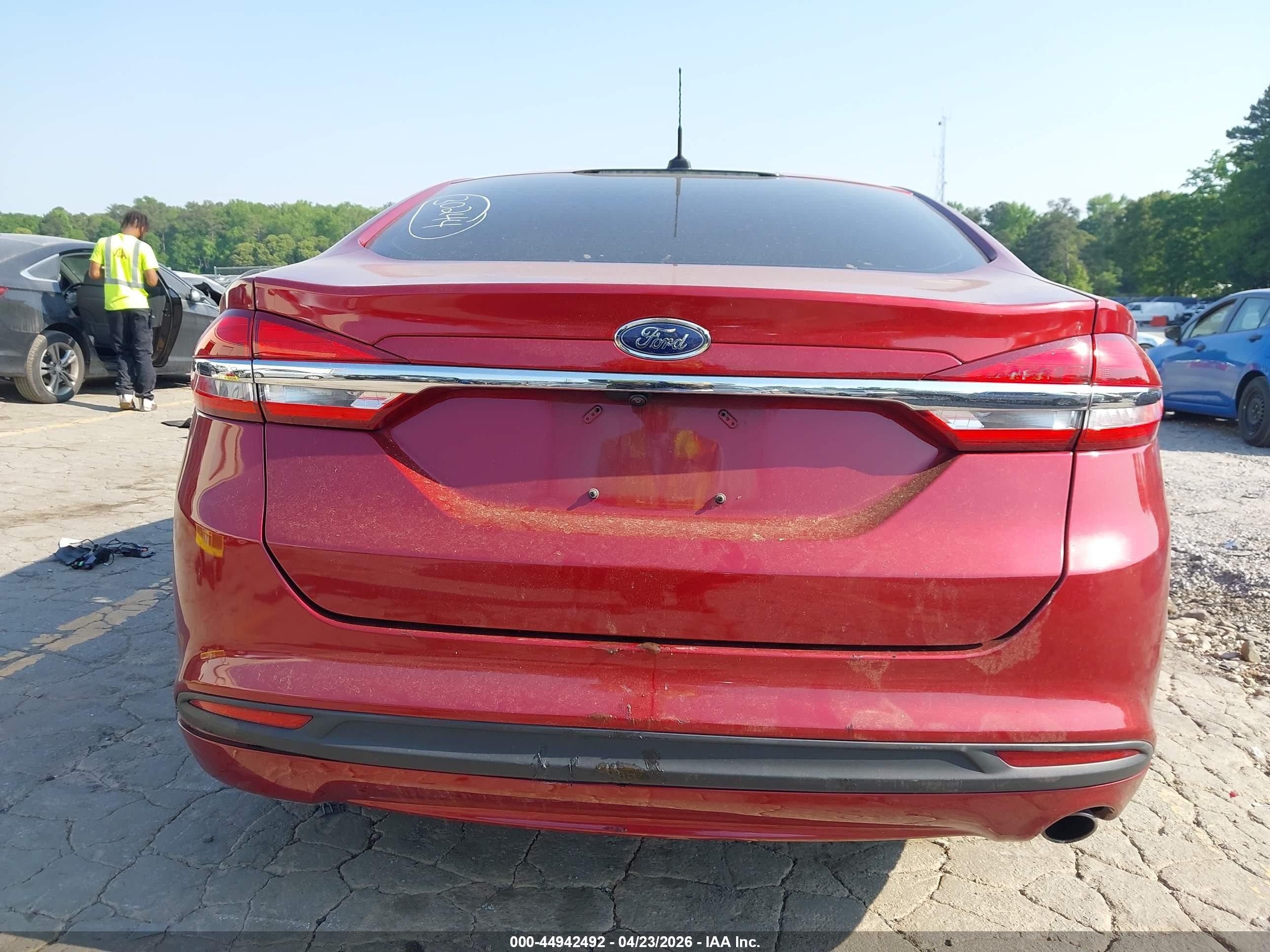 2018 Ford Fusion Hybrid Se Красный vin: 3FA6P0LU4JR162631