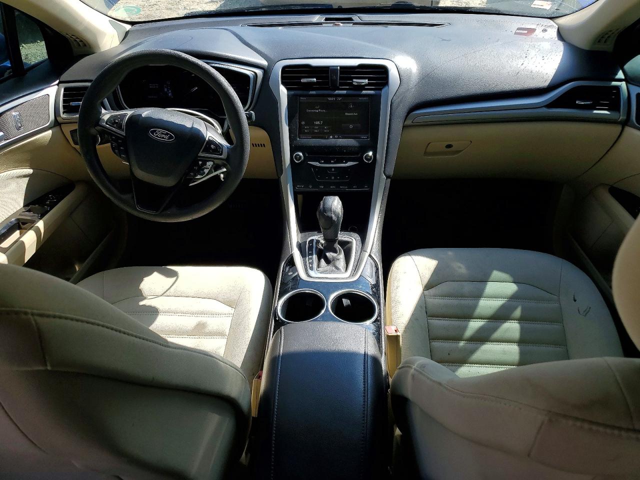 2013 Ford Fusion Se Hybrid Blue vin: 3FA6P0LU5DR138276