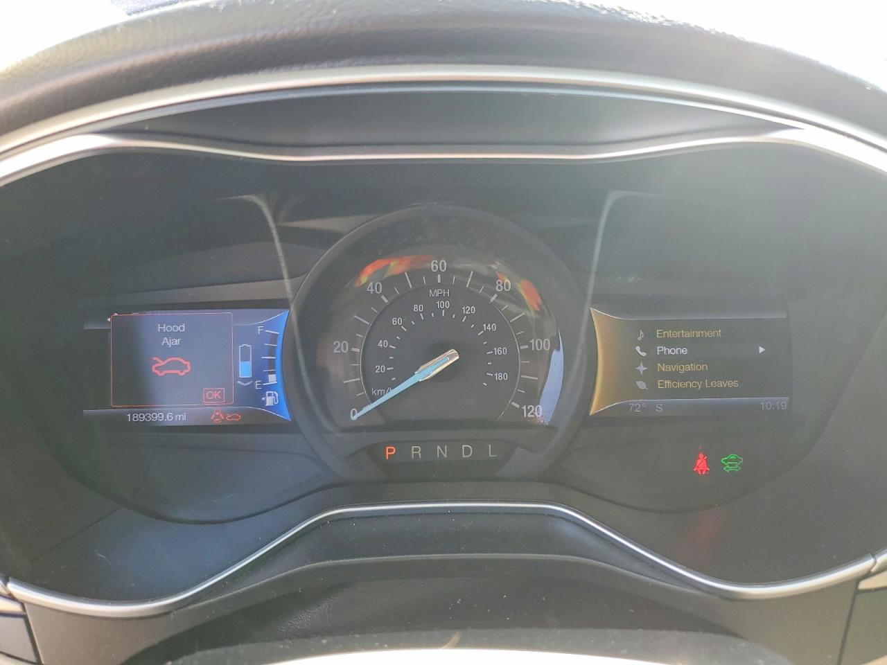2013 Ford Fusion Se Hybrid Blue vin: 3FA6P0LU5DR138276