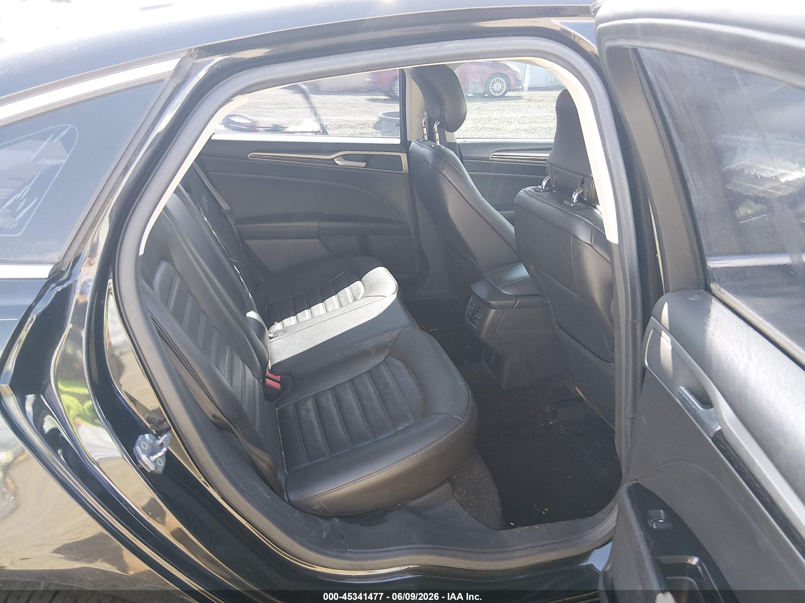 2013 Ford Fusion Hybrid Se Black vin: 3FA6P0LU5DR157877