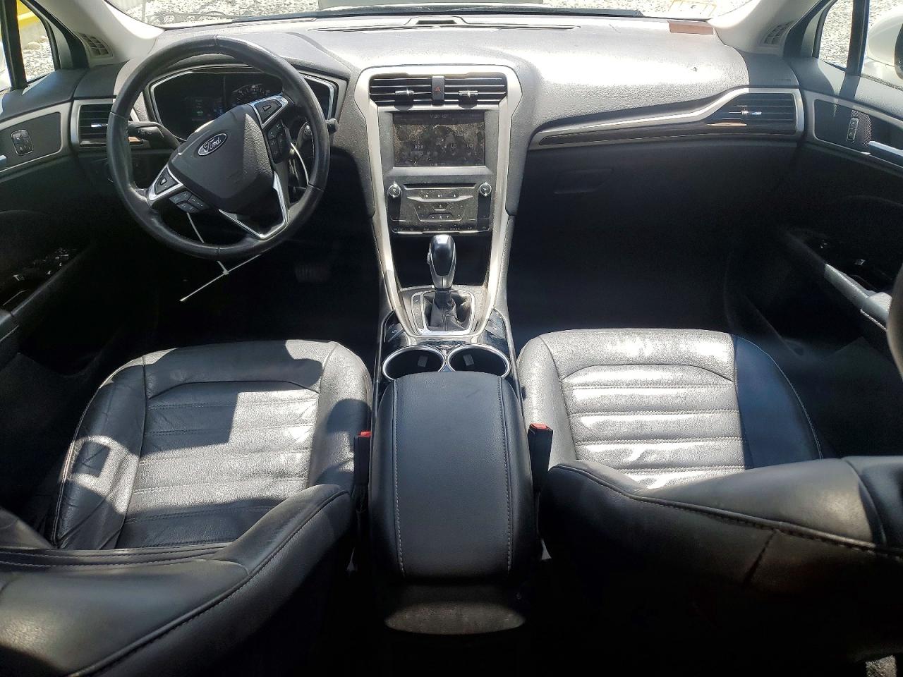 2013 Ford Fusion Se Hybrid White vin: 3FA6P0LU5DR171827