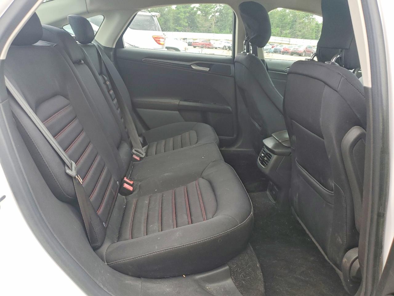 2013 Ford Fusion Se Hybrid White vin: 3FA6P0LU5DR197635