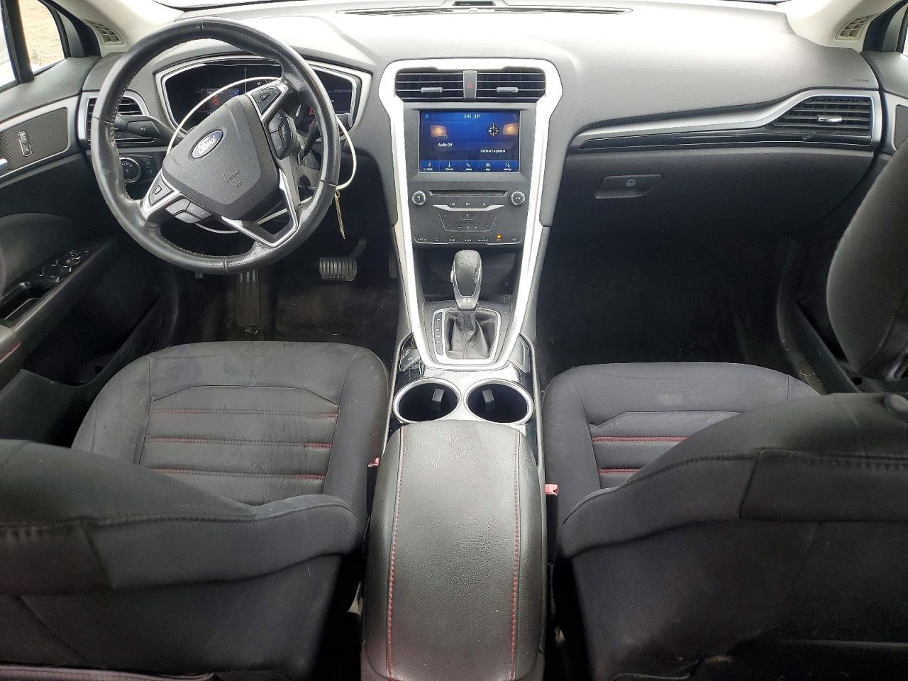 2013 Ford Fusion Se Hybrid White vin: 3FA6P0LU5DR197635