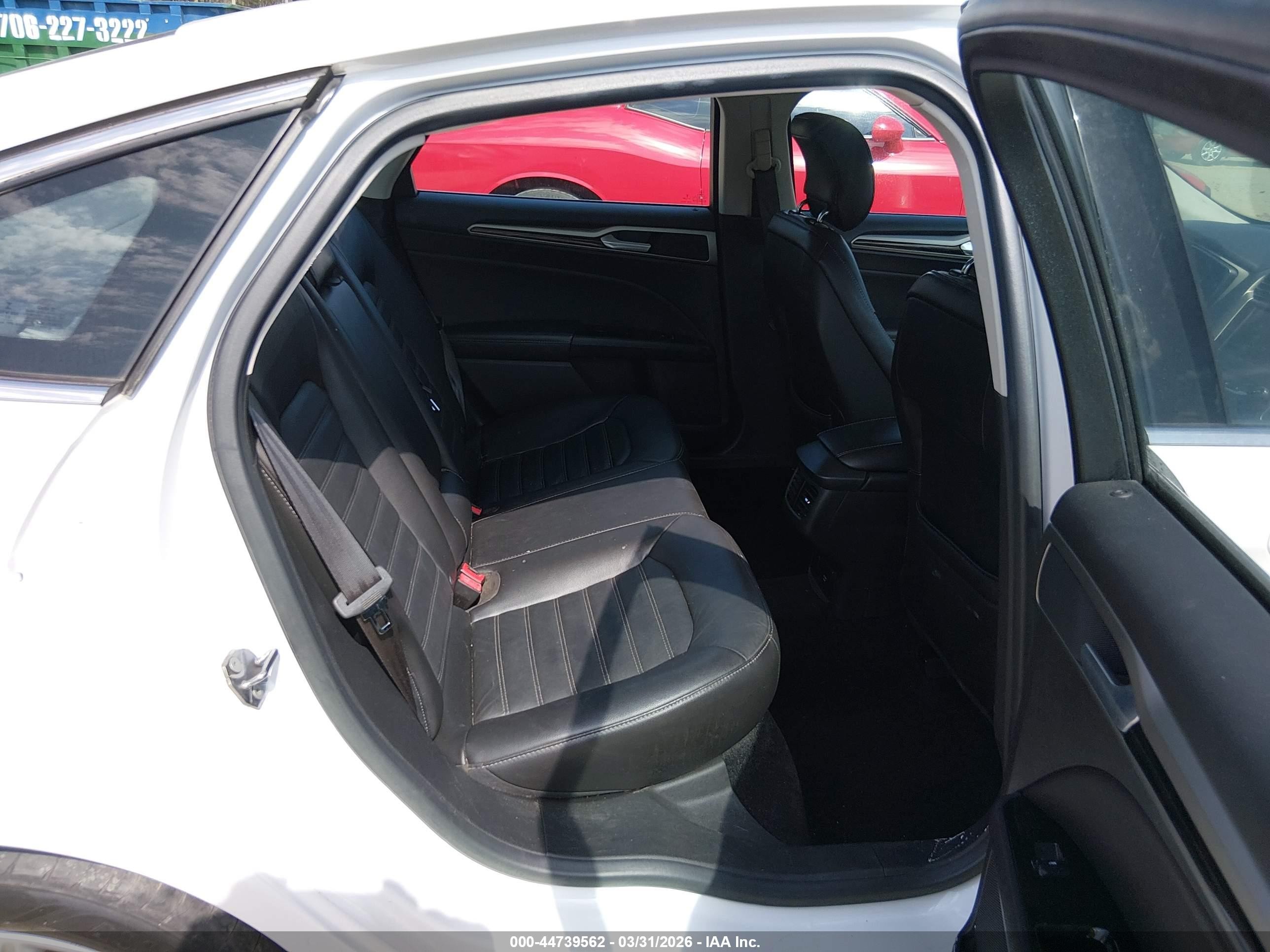 2013 Ford Fusion Hybrid Se Белый vin: 3FA6P0LU5DR229287