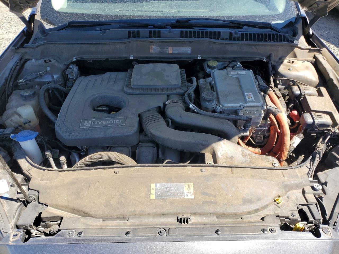 2013 Ford Fusion Se Hybrid Gray vin: 3FA6P0LU5DR248194