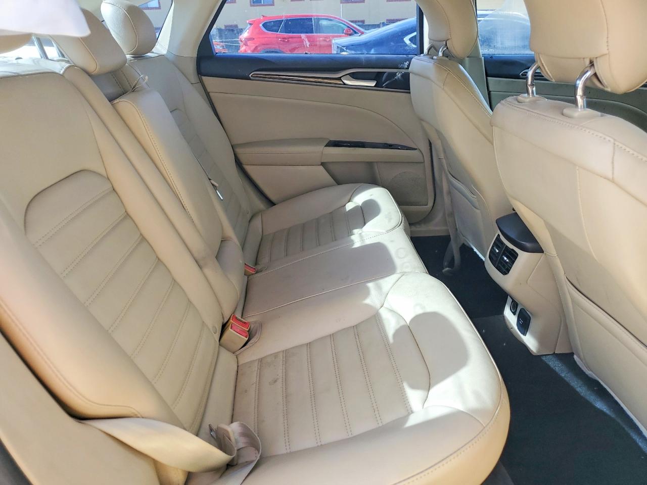 2013 Ford Fusion Se Hybrid Burgundy vin: 3FA6P0LU5DR356444