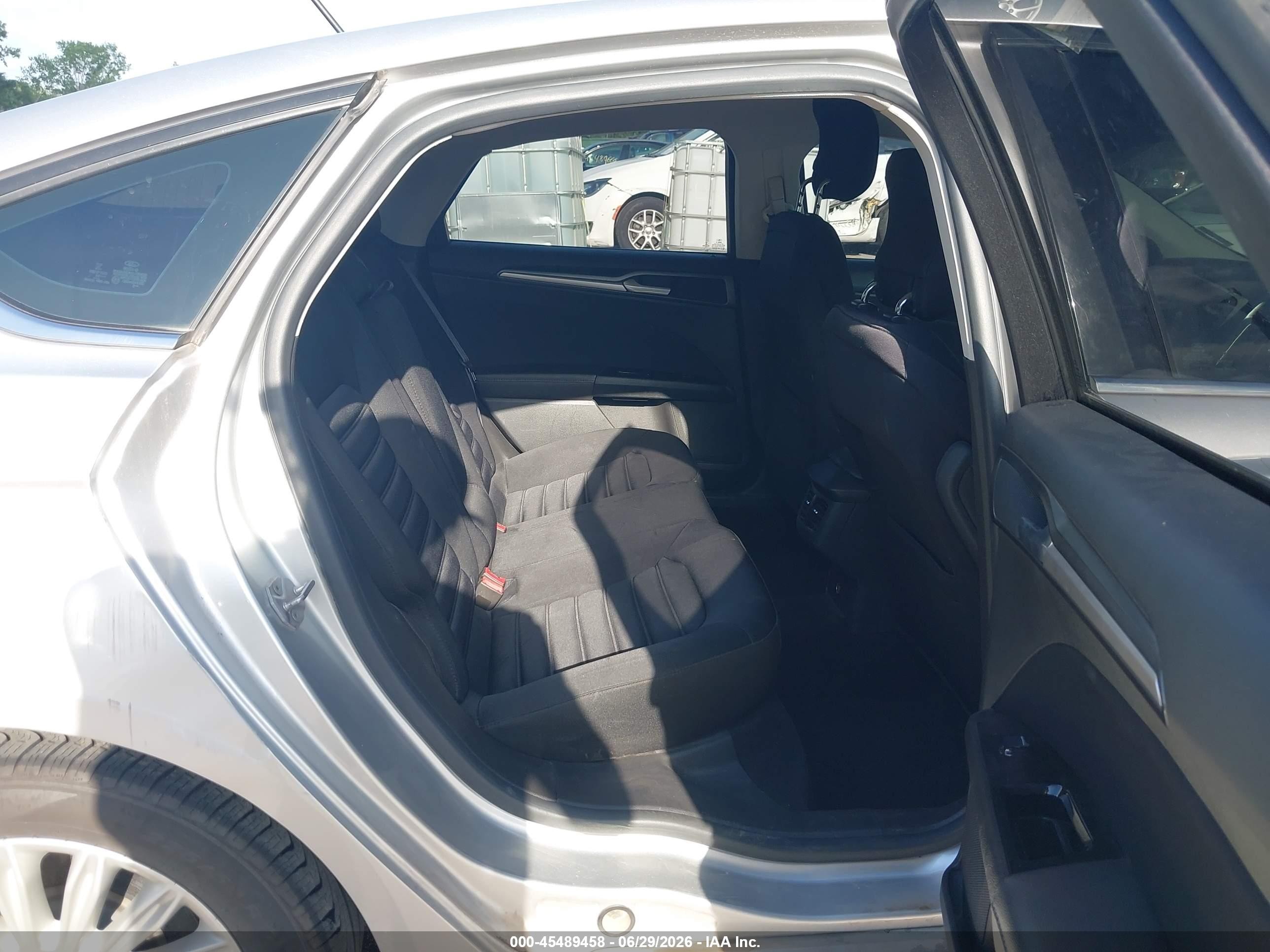 2014 Ford Fusion Hybrid Se Silver vin: 3FA6P0LU5ER193957