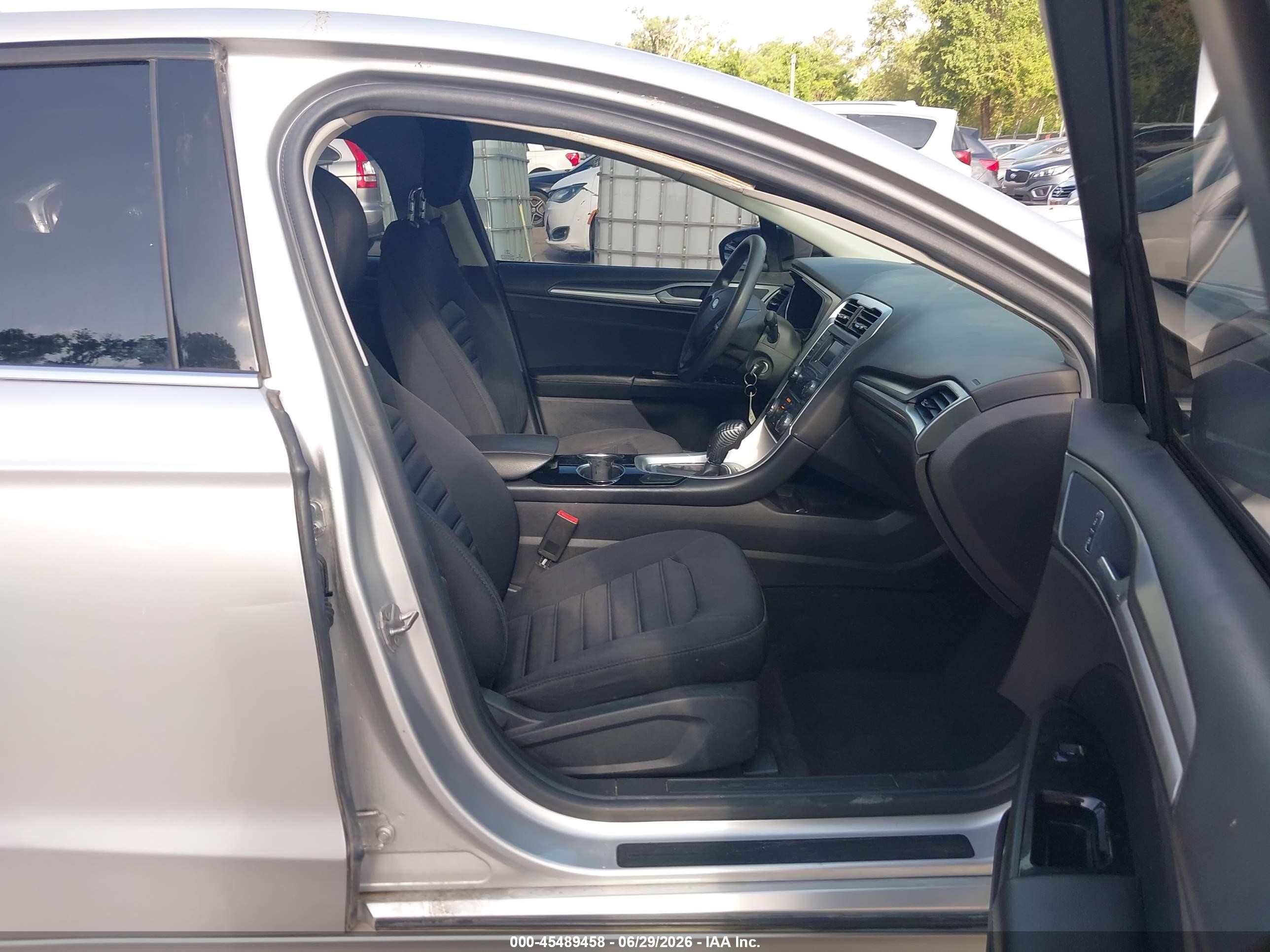 2014 Ford Fusion Hybrid Se Silver vin: 3FA6P0LU5ER193957