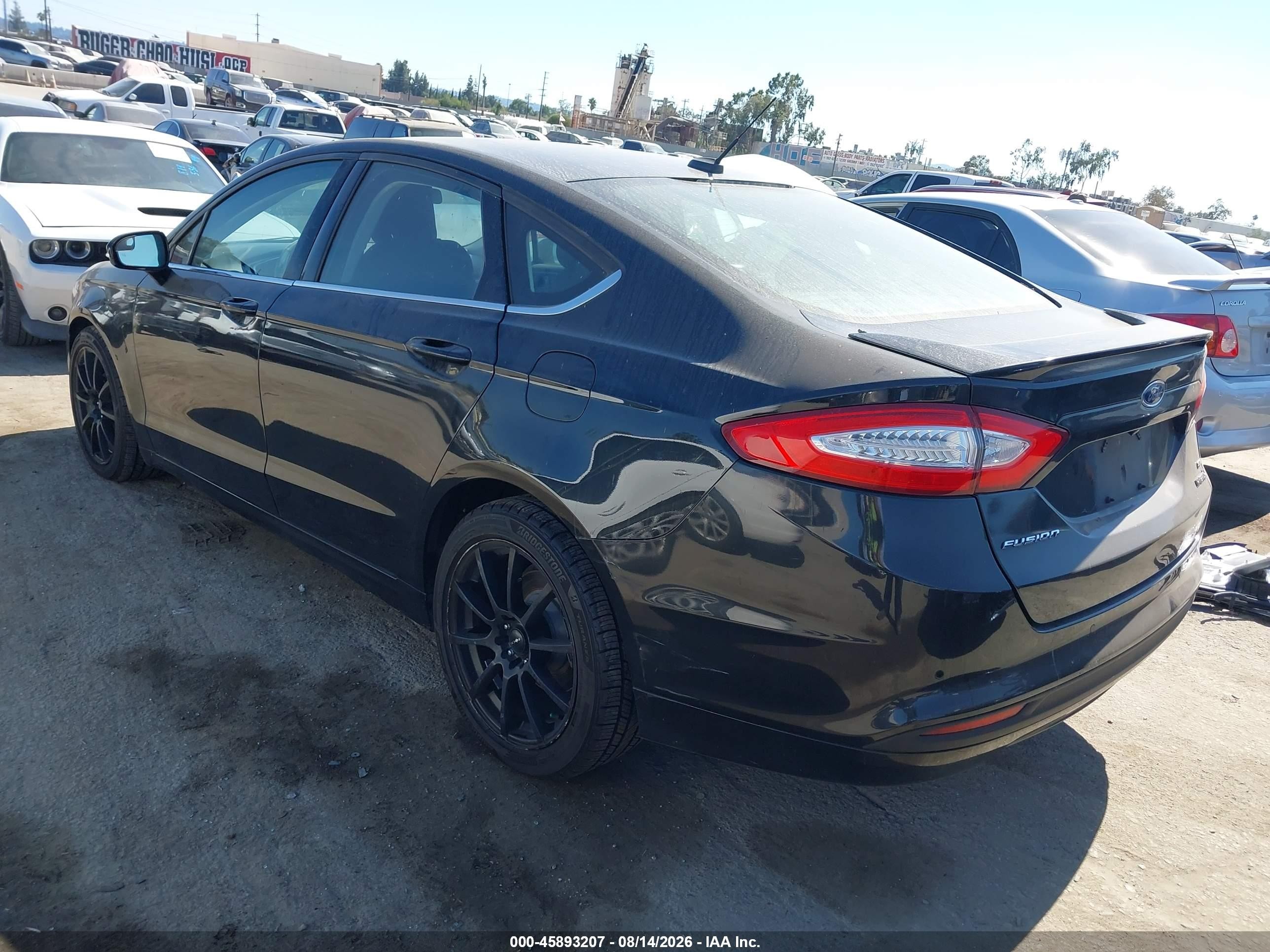 2014 Ford Fusion Hybrid Se Черный vin: 3FA6P0LU5ER203001