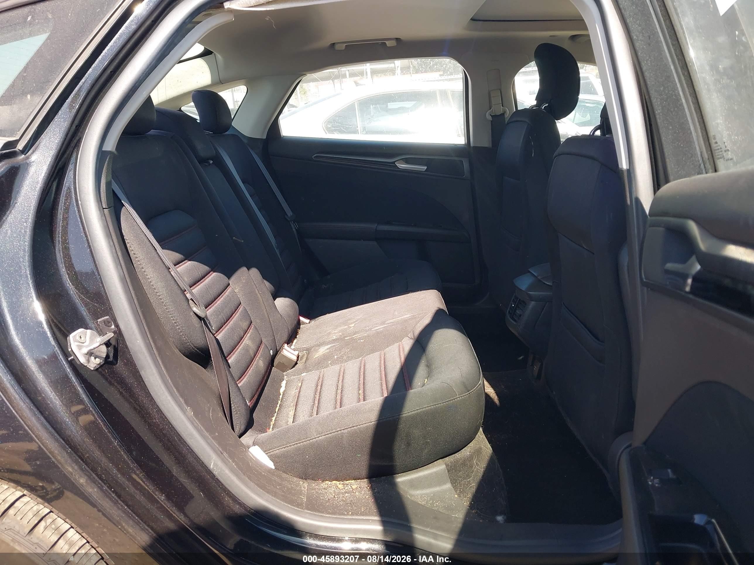 2014 Ford Fusion Hybrid Se Черный vin: 3FA6P0LU5ER203001