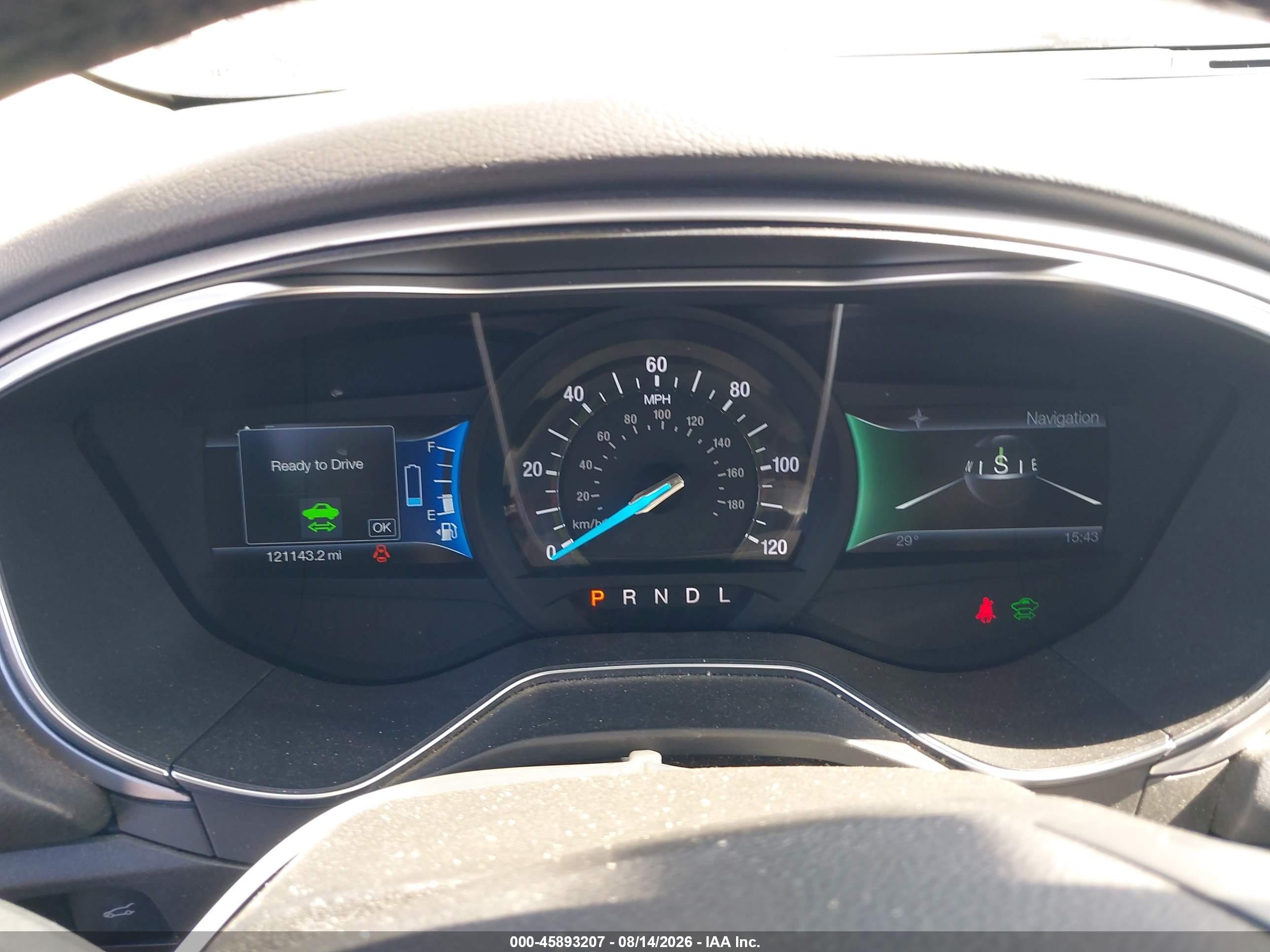 2014 Ford Fusion Hybrid Se Черный vin: 3FA6P0LU5ER203001