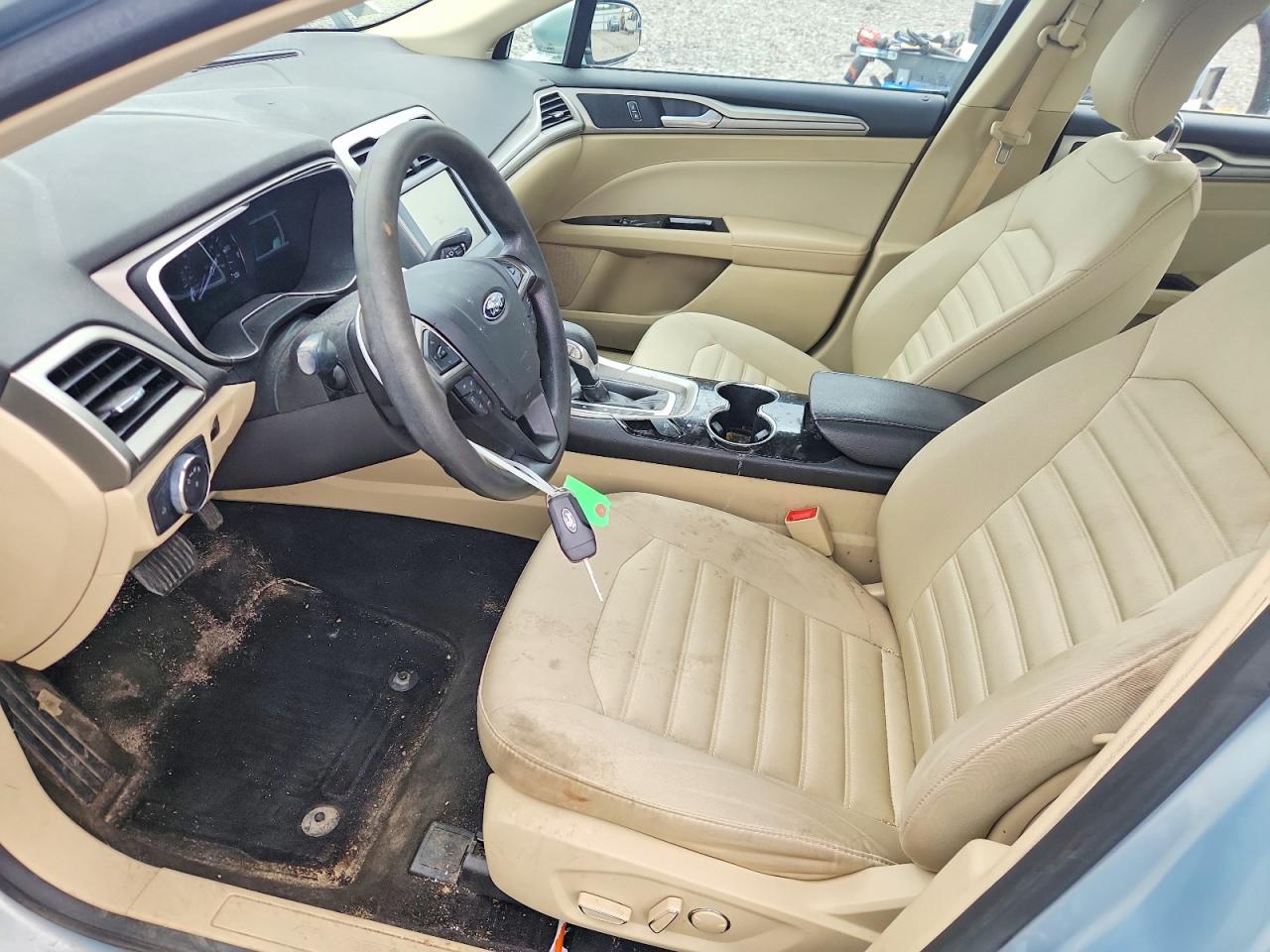2014 Ford Fusion Se Hybrid Синий vin: 3FA6P0LU5ER288146