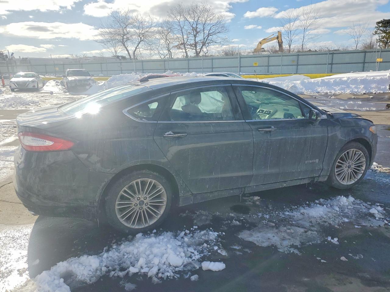 2014 Ford Fusion Se Hybrid Черный vin: 3FA6P0LU5ER295694