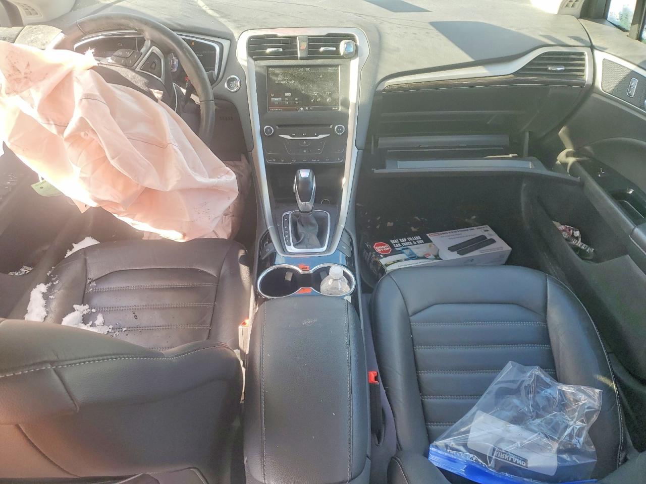 2014 Ford Fusion Se Hybrid Черный vin: 3FA6P0LU5ER295694