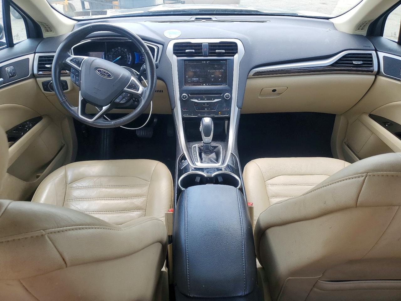2014 Ford Fusion Se Hybrid Black vin: 3FA6P0LU5ER303518