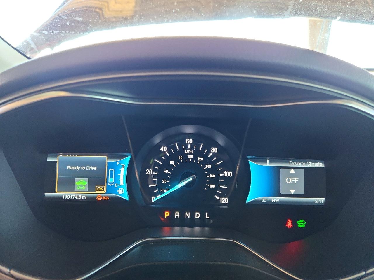2014 Ford Fusion Se Hybrid Red vin: 3FA6P0LU5ER366957