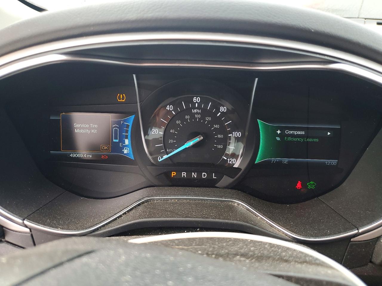 2014 Ford Fusion Se Hybrid Brown vin: 3FA6P0LU5ER387534