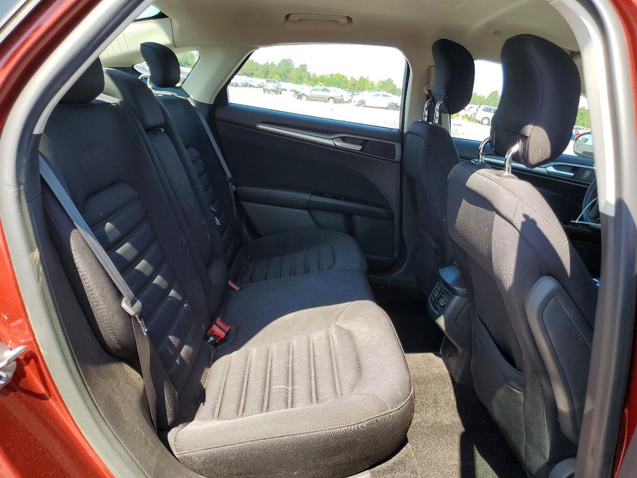 2014 Ford Fusion Se Hybrid Brown vin: 3FA6P0LU5ER387534
