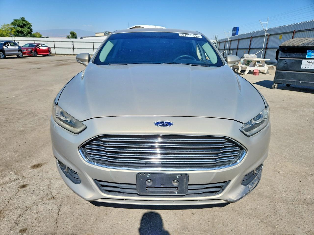 2015 Ford Fusion Se Hybrid Gold vin: 3FA6P0LU5FR306386
