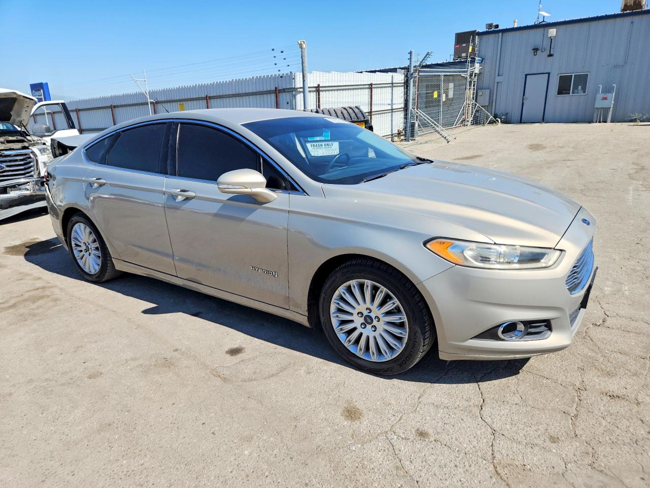 2015 Ford Fusion Se Hybrid Gold vin: 3FA6P0LU5FR306386