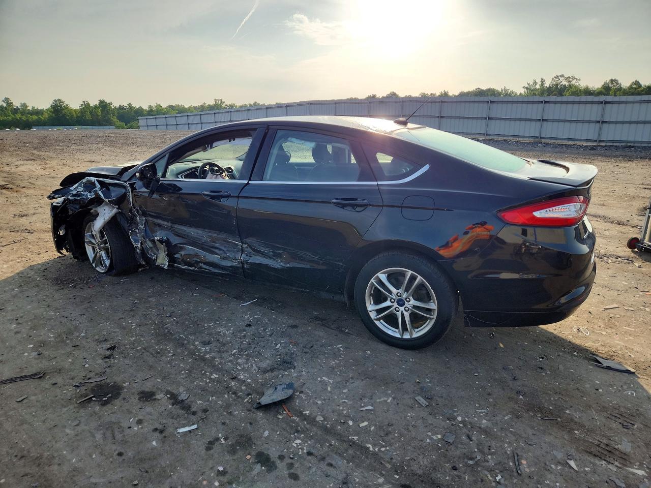 2016 Ford Fusion Se Hybrid Black vin: 3FA6P0LU5GR349367
