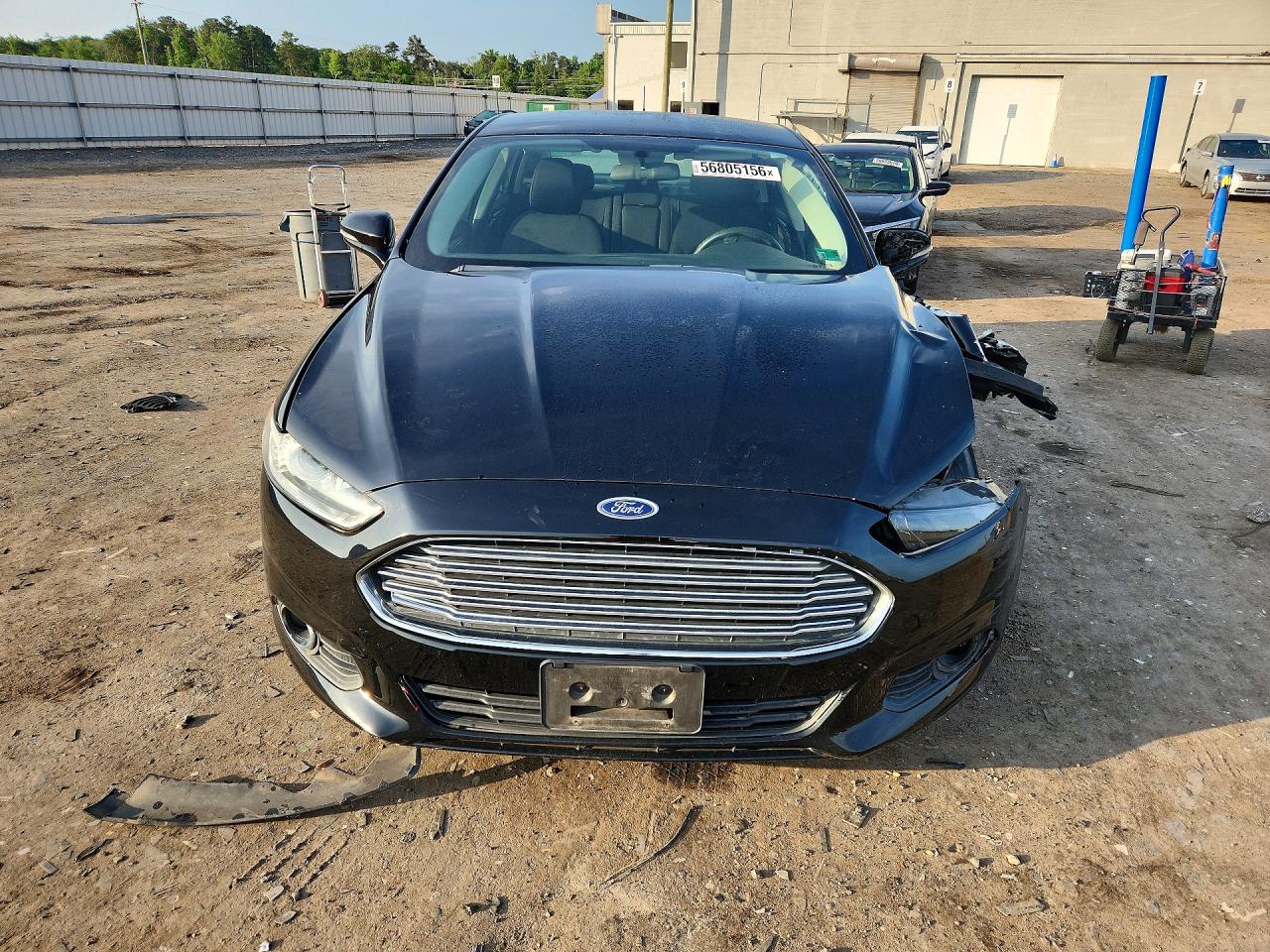 2016 Ford Fusion Se Hybrid Black vin: 3FA6P0LU5GR349367