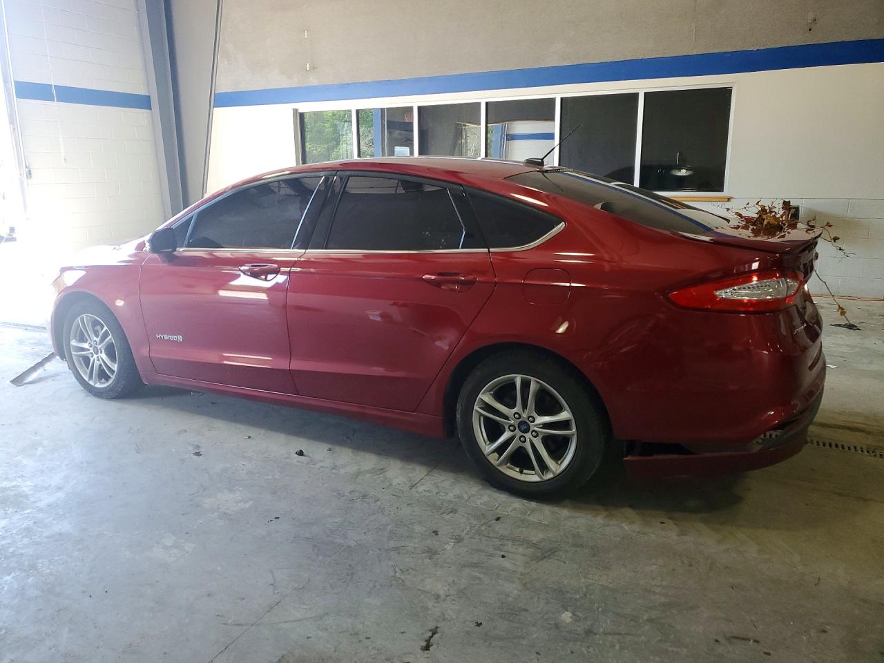 2016 Ford Fusion Se Hybrid Red vin: 3FA6P0LU5GR364970