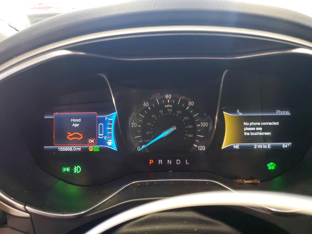 2016 Ford Fusion Se Hybrid Red vin: 3FA6P0LU5GR364970