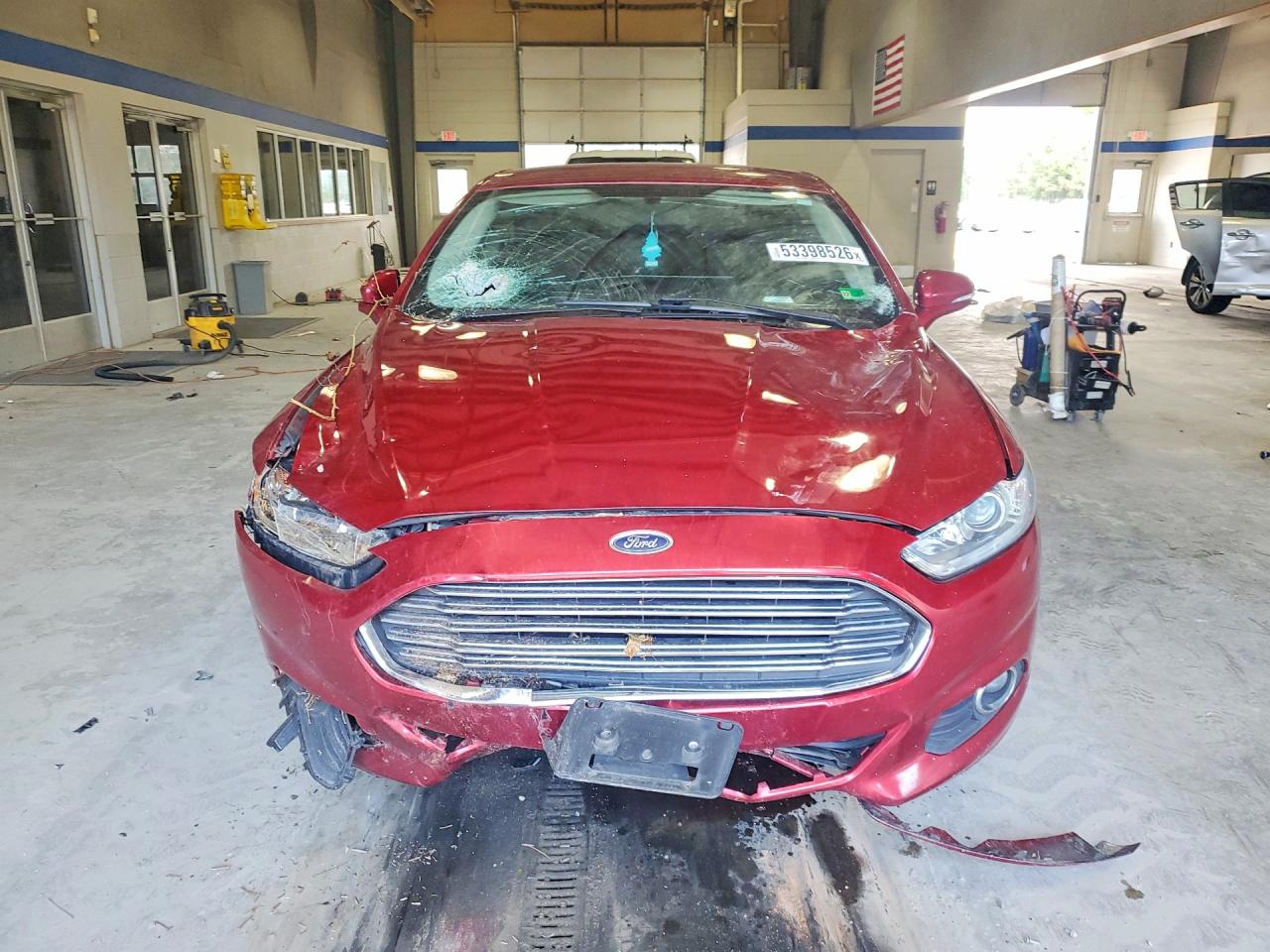 2016 Ford Fusion Se Hybrid Red vin: 3FA6P0LU5GR364970