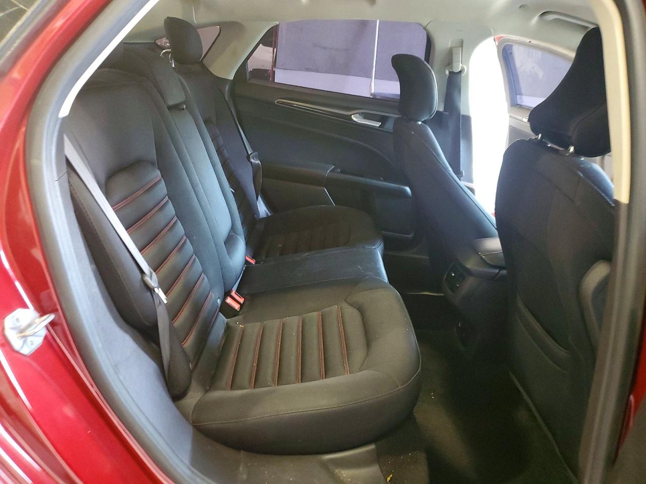2016 Ford Fusion Se Hybrid Red vin: 3FA6P0LU5GR364970