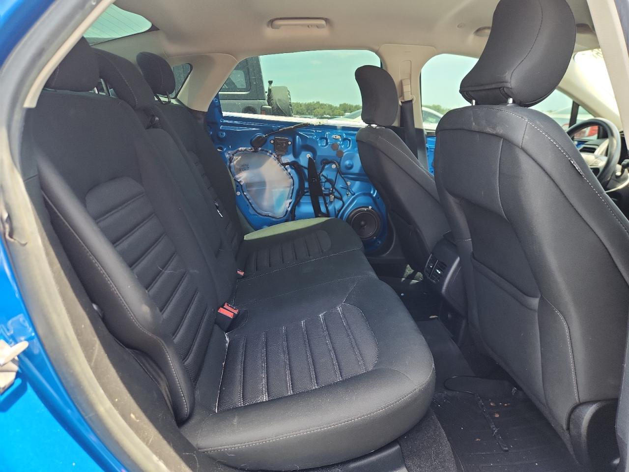2019 Ford Fusion Se Синий vin: 3FA6P0LU5KR165362