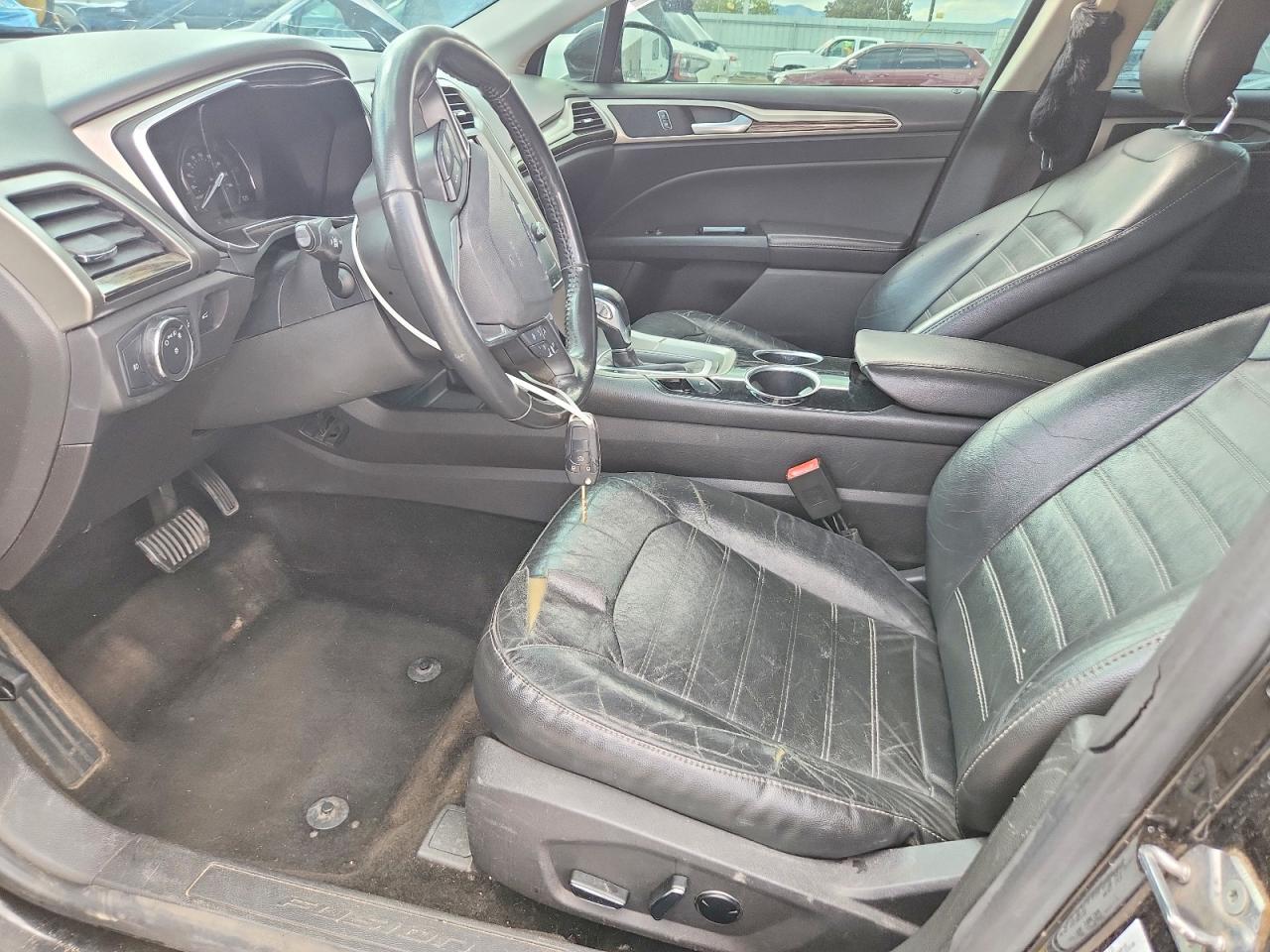 2013 Ford Fusion Se Hybrid Черный vin: 3FA6P0LU6DR146953