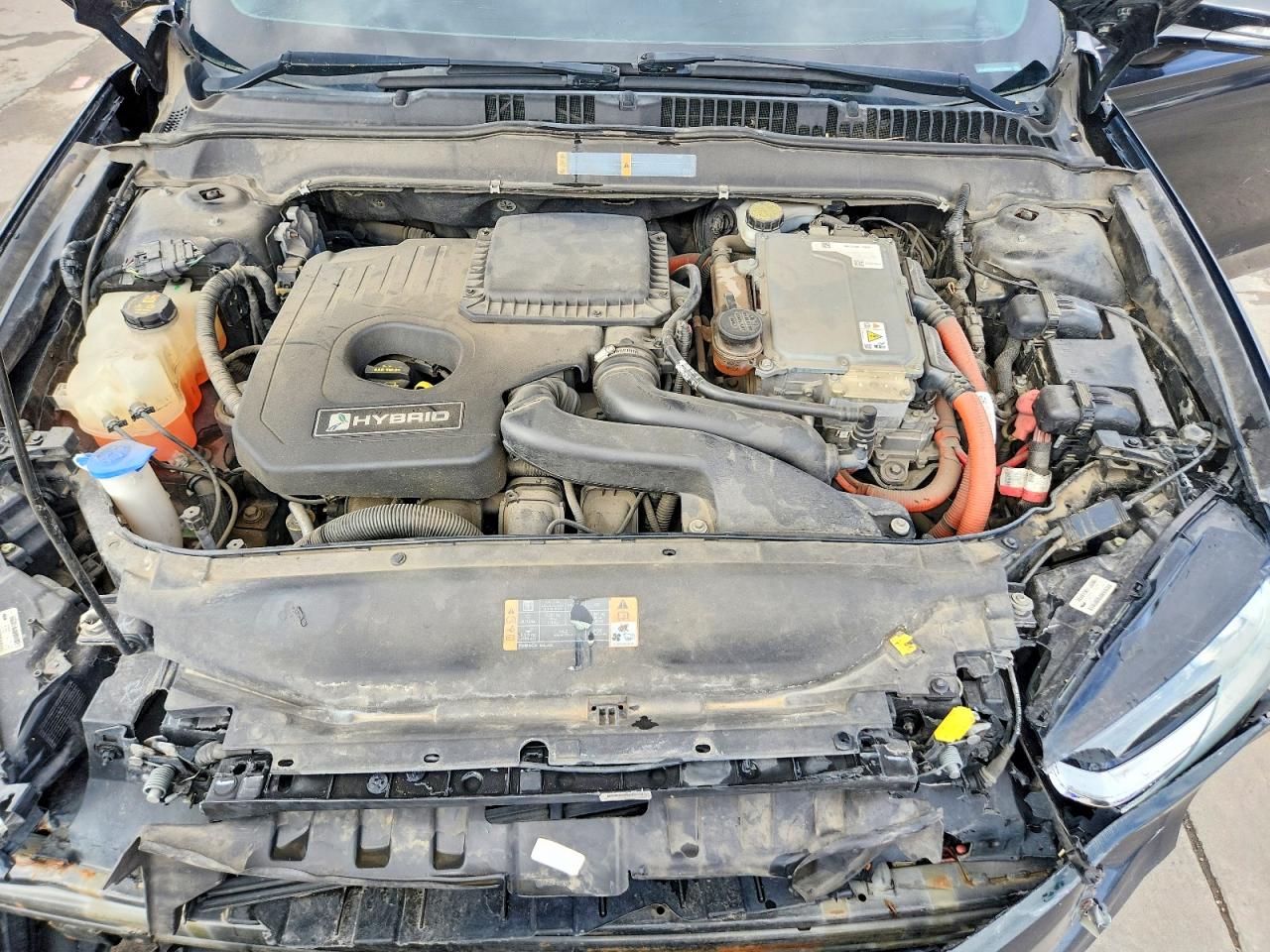 2013 Ford Fusion Se Hybrid Черный vin: 3FA6P0LU6DR146953