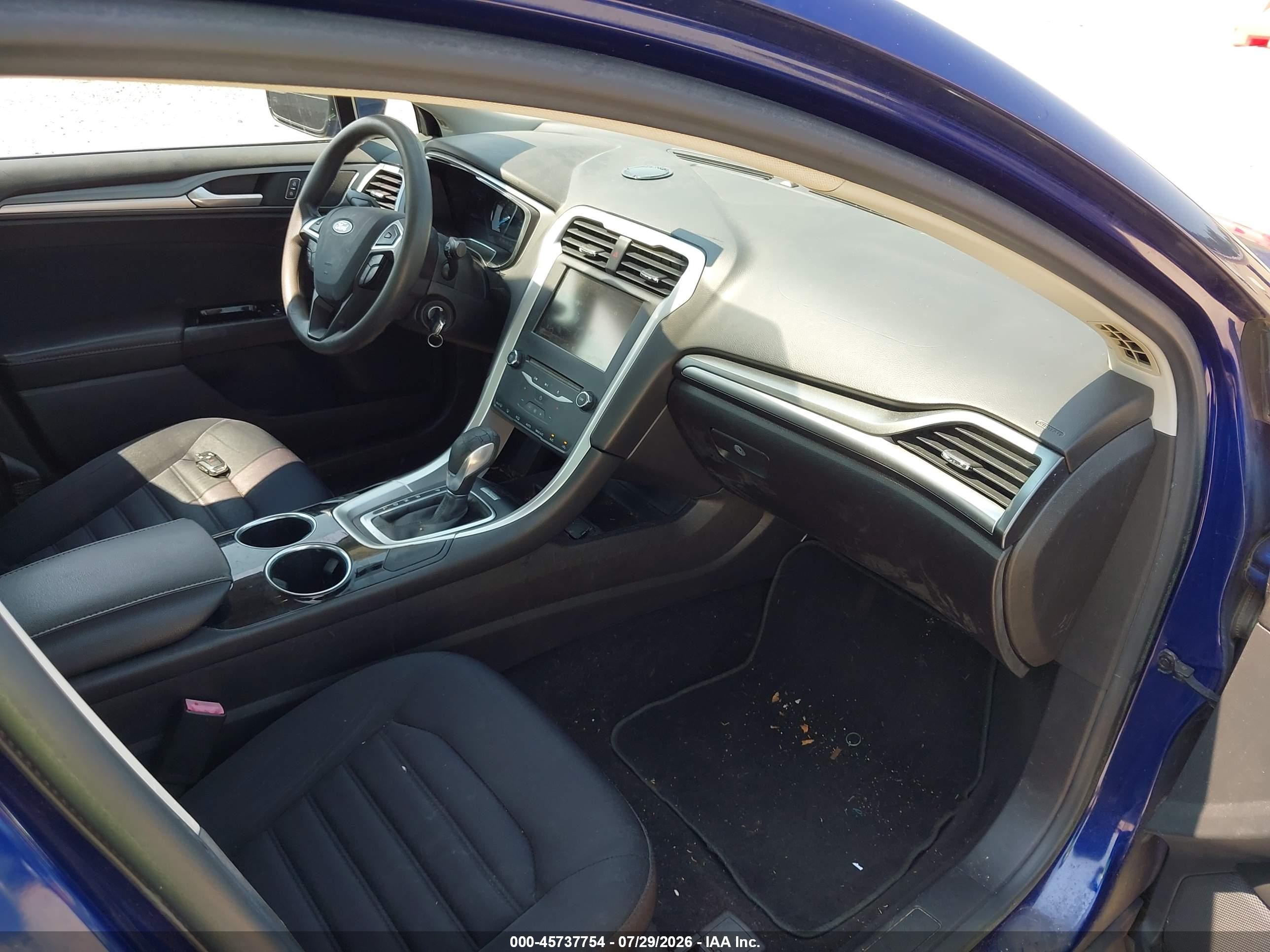 2013 Ford Fusion Hybrid Se Синий vin: 3FA6P0LU6DR219593