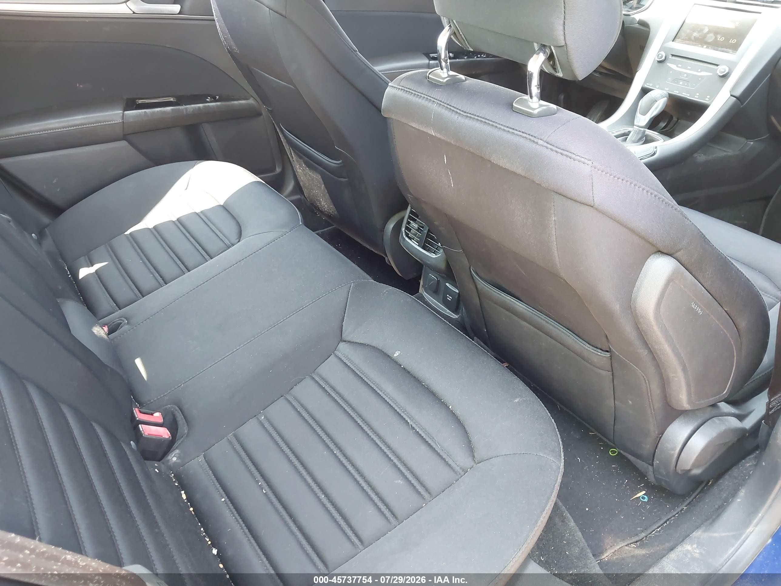 2013 Ford Fusion Hybrid Se Синий vin: 3FA6P0LU6DR219593