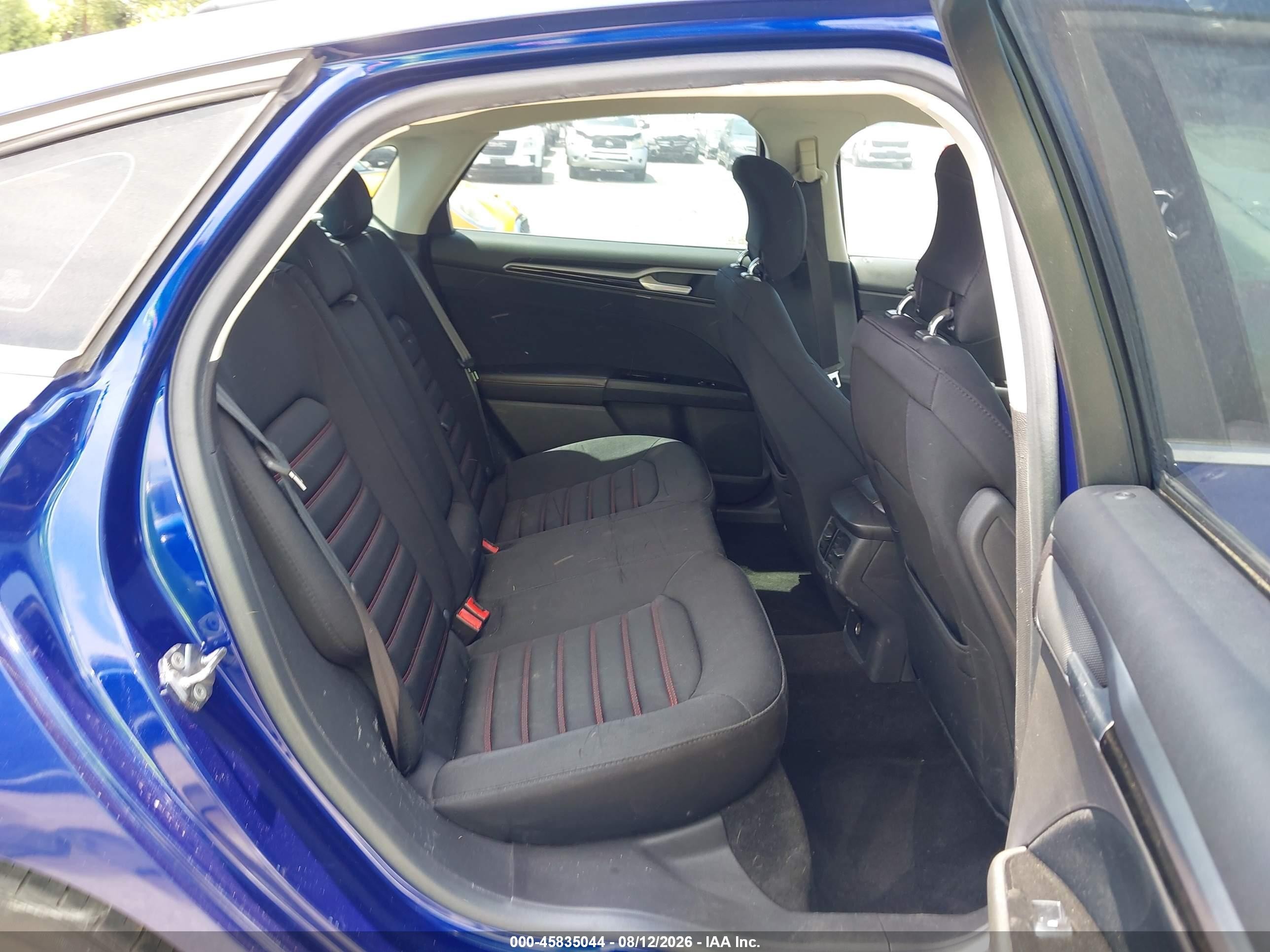 2013 Ford Fusion Hybrid Se Синий vin: 3FA6P0LU6DR227404