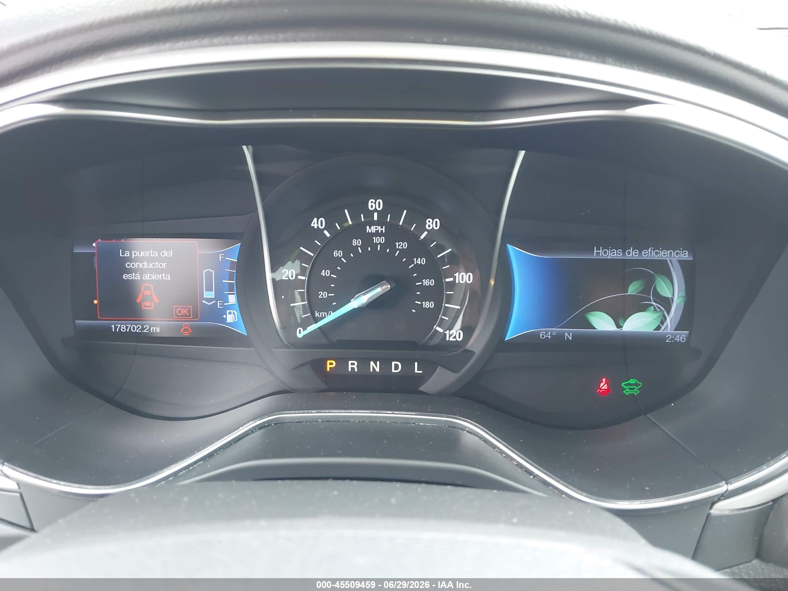 2013 Ford Fusion Hybrid Se Black vin: 3FA6P0LU6DR254778