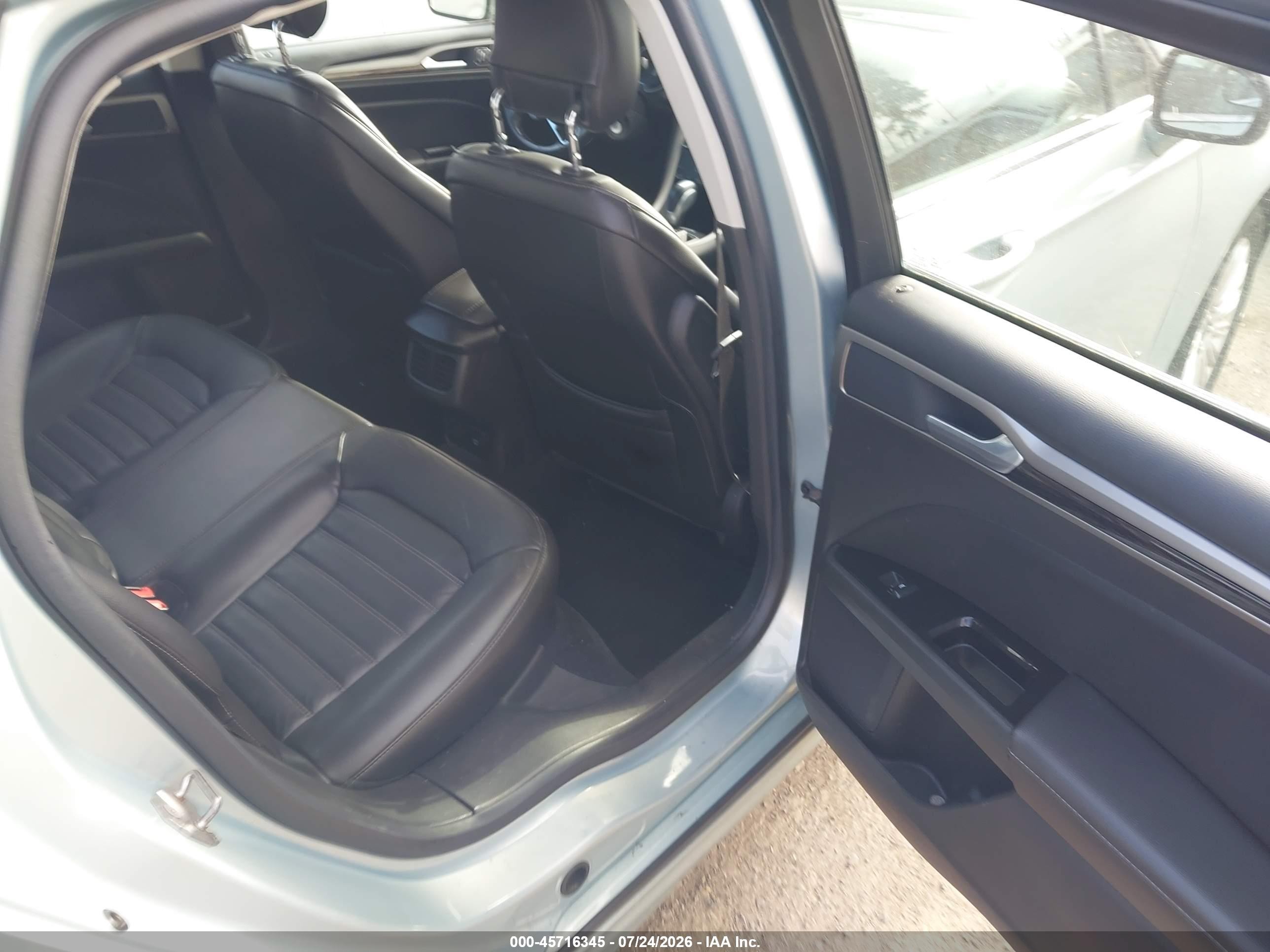 2013 Ford Fusion Hybrid Se Silver vin: 3FA6P0LU6DR345663