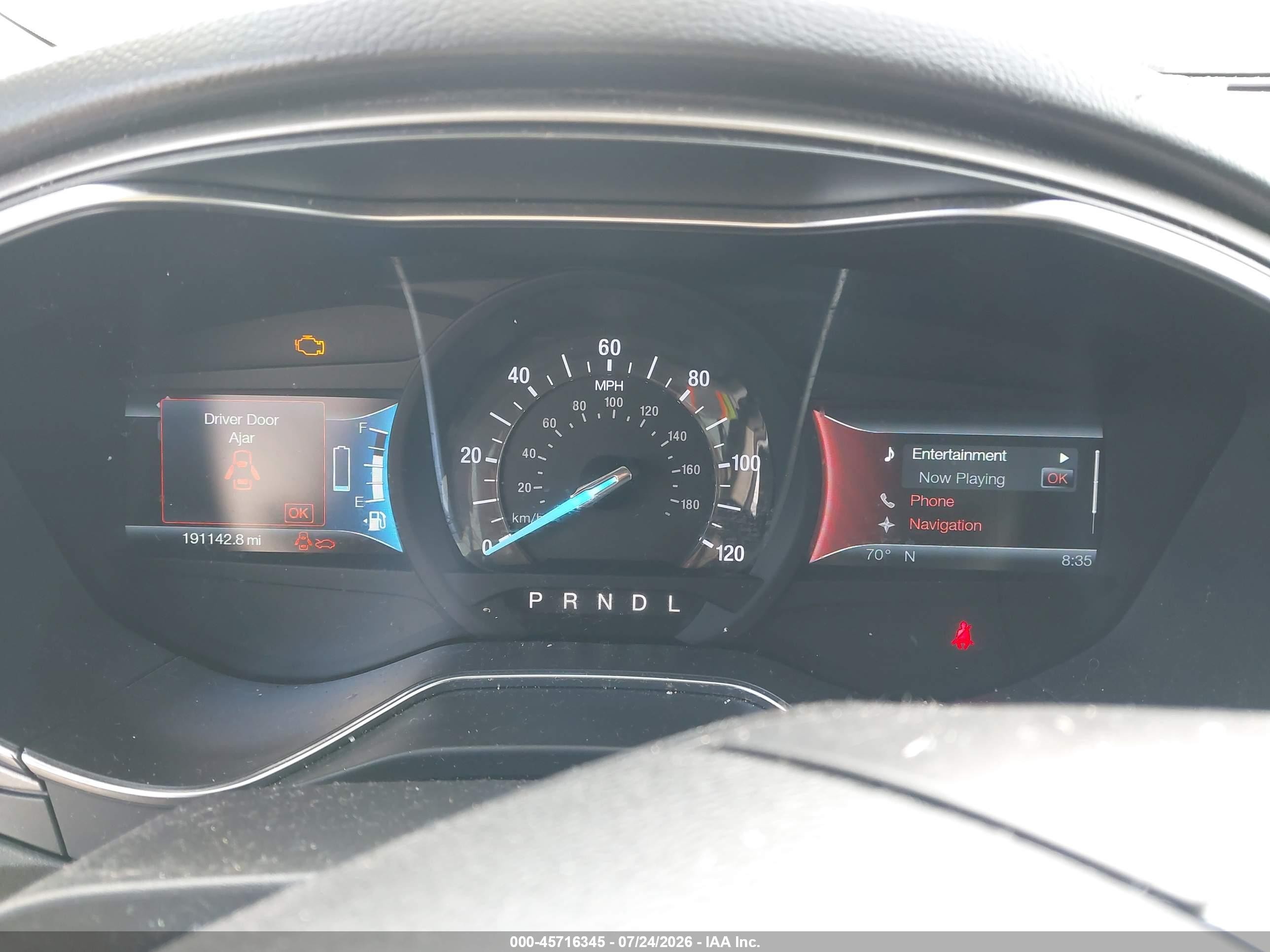 2013 Ford Fusion Hybrid Se Silver vin: 3FA6P0LU6DR345663