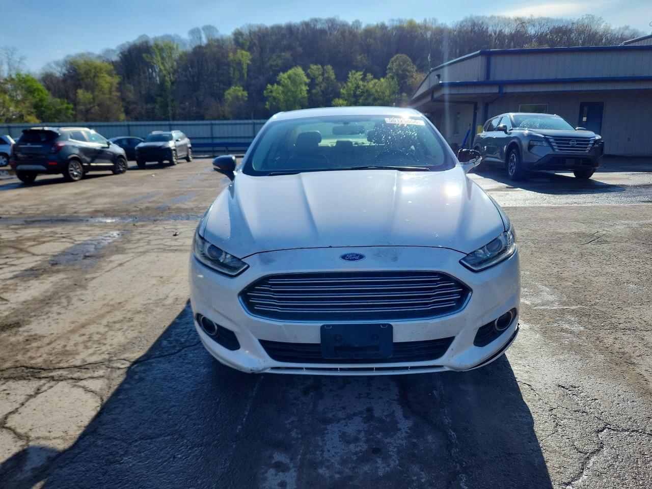 2013 Ford Fusion Se Hybrid White vin: 3FA6P0LU6DR357165